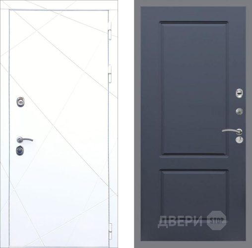 Входная металлическая Дверь Рекс (REX) 13 Силк Сноу FL-117 Силк титан в Дмитрове