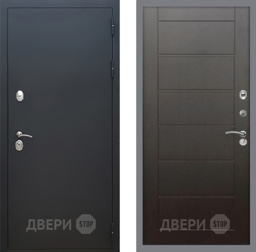 Дверь Рекс (REX) 5 Черный Муар Сити Венге в Дмитрове