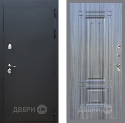 Входная металлическая Дверь Рекс (REX) 5 Черный Муар FL-2 Сандал грей в Дмитрове