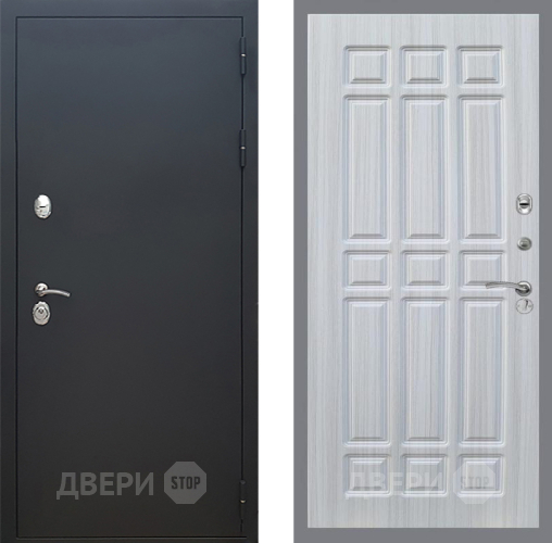 Дверь Рекс (REX) 5 Черный Муар FL-33 Сандал белый в Дмитрове