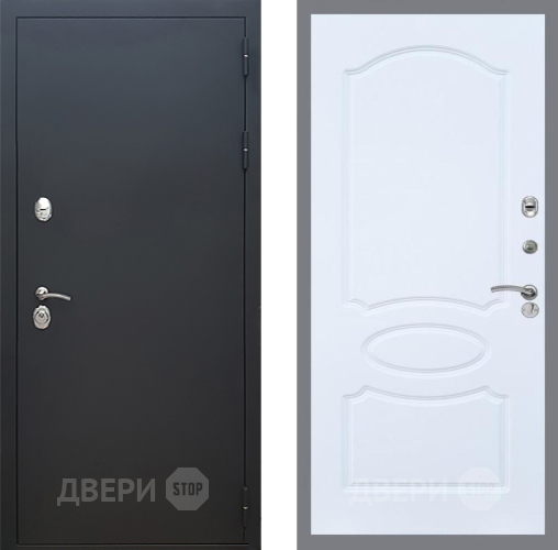 Дверь Рекс (REX) 5 Черный Муар FL-128 Силк Сноу в Дмитрове