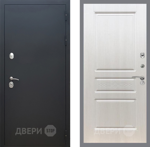 Дверь Рекс (REX) 5 Черный Муар FL-243 Лиственница беж в Дмитрове