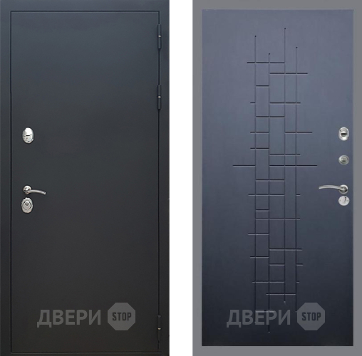 Дверь Рекс (REX) 5 Черный Муар FL-289 Ясень черный в Дмитрове