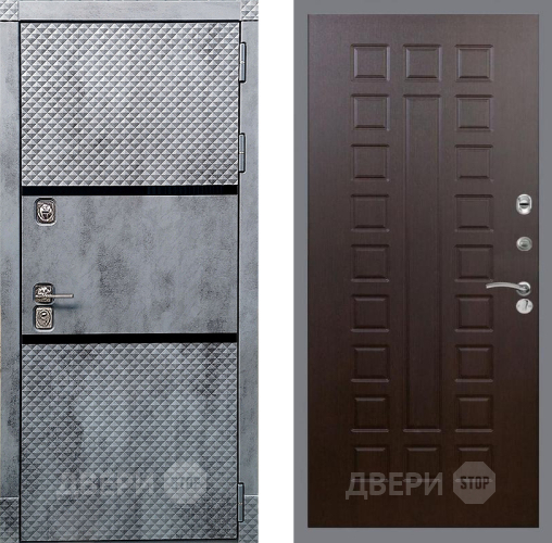 Дверь Рекс (REX) 15 Бетон Темный FL-183 Венге в Дмитрове