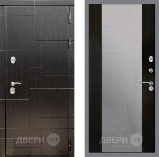 Входная металлическая Дверь Рекс (REX) 20 СБ-16 Зеркало Венге в Дмитрове