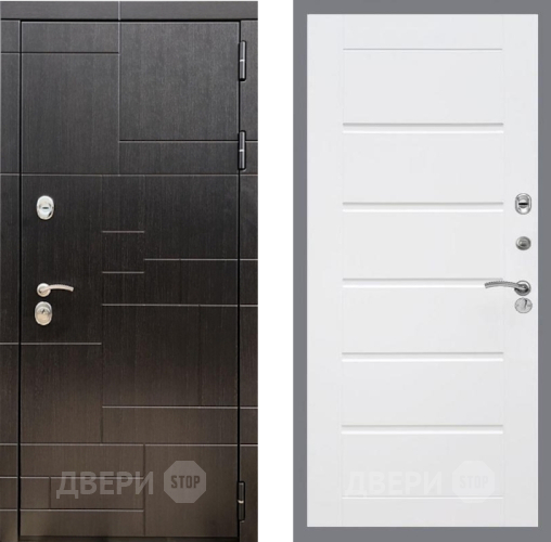 Входная металлическая Дверь Рекс (REX) 20 Сити Белый ясень в Дмитрове