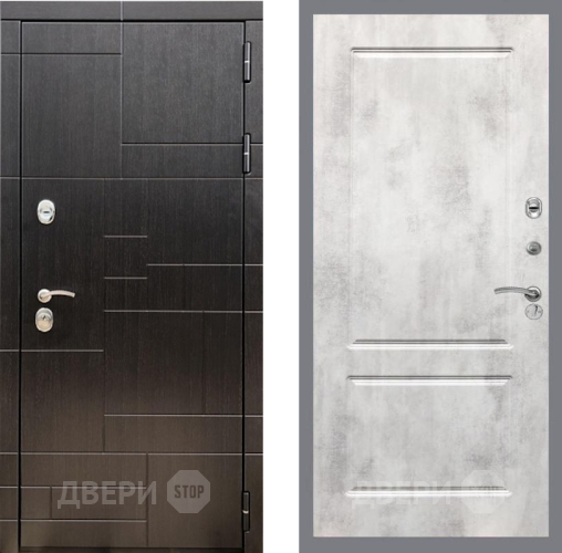 Входная металлическая Дверь Рекс (REX) 20 FL-117 Бетон светлый в Дмитрове