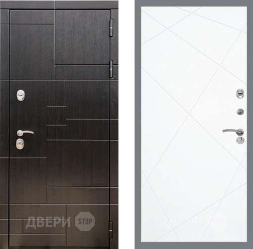 Входная металлическая Дверь Рекс (REX) 20 FL-291 Силк Сноу в Дмитрове