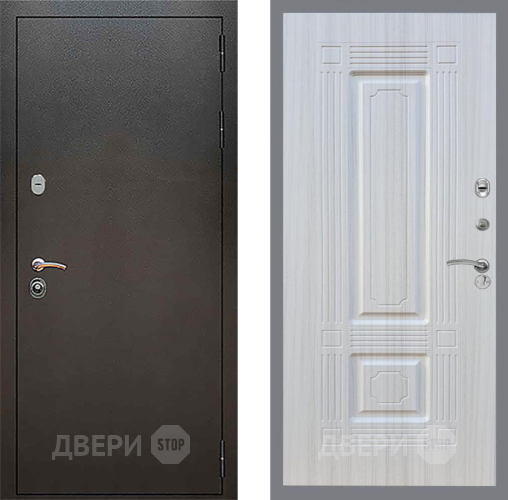 Дверь Рекс (REX) 5 Серебро Антик FL-2 Сандал белый в Дмитрове