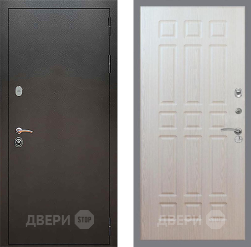Дверь Рекс (REX) 5 Серебро Антик FL-33 Беленый дуб в Дмитрове