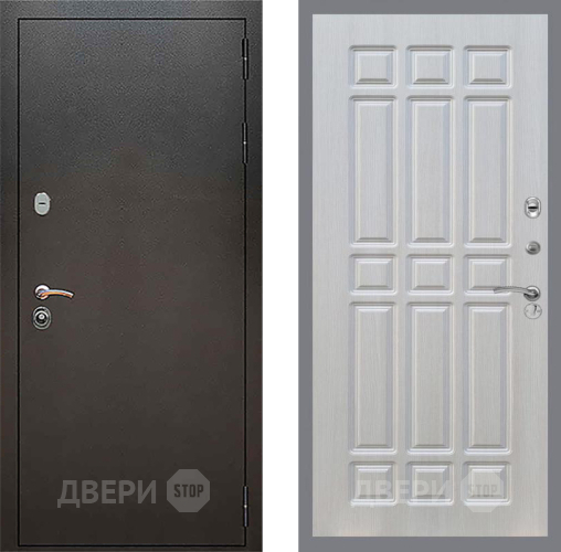 Дверь Рекс (REX) 5 Серебро Антик FL-33 Лиственница беж в Дмитрове
