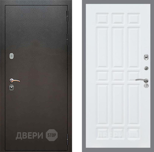 Дверь Рекс (REX) 5 Серебро Антик FL-33 Силк Сноу в Дмитрове