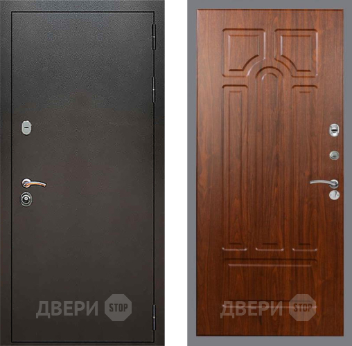 Входная металлическая Дверь Рекс (REX) 5 Серебро Антик FL-58 Морёная берёза в Дмитрове