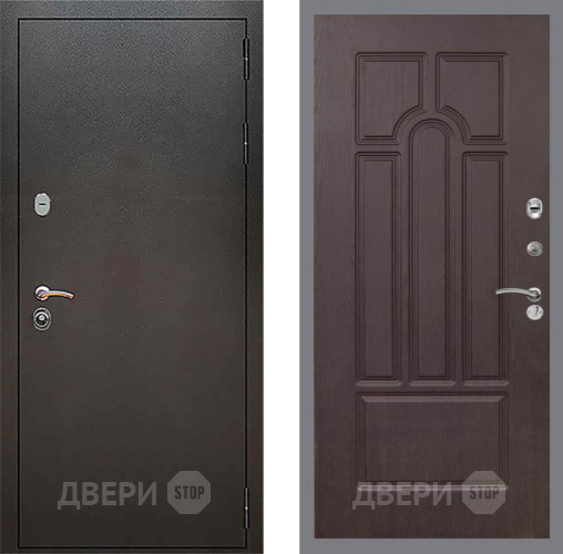 Входная металлическая Дверь Рекс (REX) 5 Серебро Антик FL-58 Венге в Дмитрове