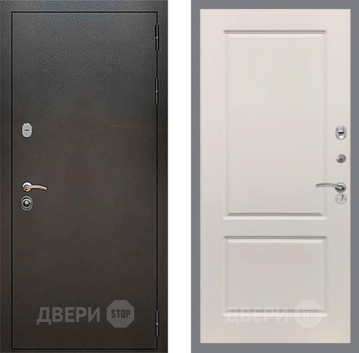 Входная металлическая Дверь Рекс (REX) 5 Серебро Антик FL-117 Шампань в Дмитрове
