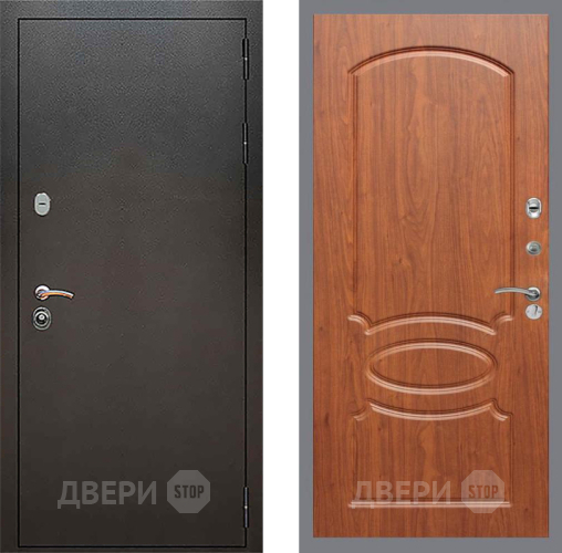 Входная металлическая Дверь Рекс (REX) 5 Серебро Антик FL-128 Морёная берёза в Дмитрове