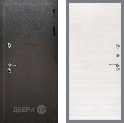 Входная металлическая Дверь Рекс (REX) 5 Серебро Антик GL Акация в Дмитрове