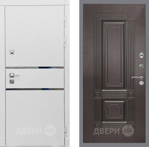 Входная металлическая Дверь Рекс (REX) 15 Силк Сноу FL-2 Венге в Дмитрове