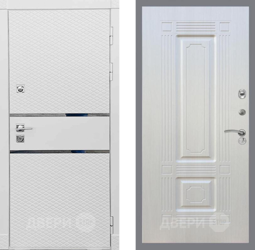 Входная металлическая Дверь Рекс (REX) 15 Силк Сноу FL-2 Лиственница беж в Дмитрове