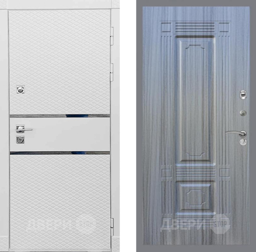 Входная металлическая Дверь Рекс (REX) 15 Силк Сноу FL-2 Сандал грей в Дмитрове