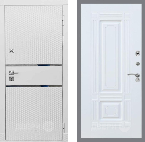 Входная металлическая Дверь Рекс (REX) 15 Силк Сноу FL-2 Силк Сноу в Дмитрове