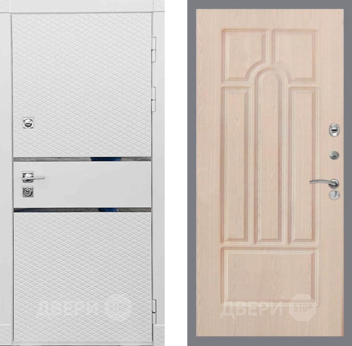 Дверь Рекс (REX) 15 Силк Сноу FL-58 Беленый дуб в Дмитрове