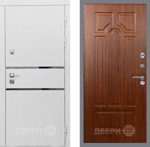 Входная металлическая Дверь Рекс (REX) 15 Силк Сноу FL-58 Морёная берёза в Дмитрове