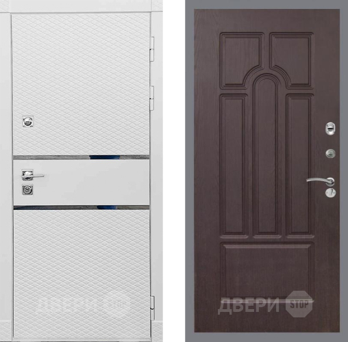 Дверь Рекс (REX) 15 Силк Сноу FL-58 Венге в Дмитрове
