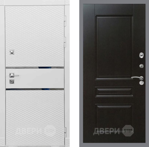 Входная металлическая Дверь Рекс (REX) 15 Силк Сноу FL-243 Венге в Дмитрове