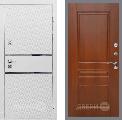 Входная металлическая Дверь Рекс (REX) 15 Силк Сноу FL-243 Итальянский орех в Дмитрове
