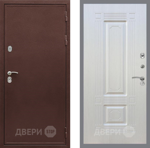 Входная металлическая Дверь Рекс (REX) 5А FL-2 Лиственница беж в Дмитрове