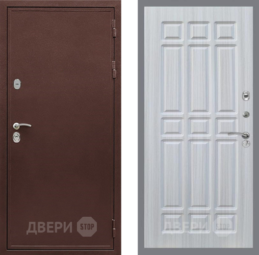 Входная металлическая Дверь Рекс (REX) 5А FL-33 Сандал белый в Дмитрове