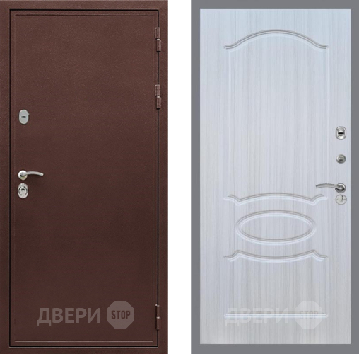 Входная металлическая Дверь Рекс (REX) 5А FL-128 Сандал белый в Дмитрове