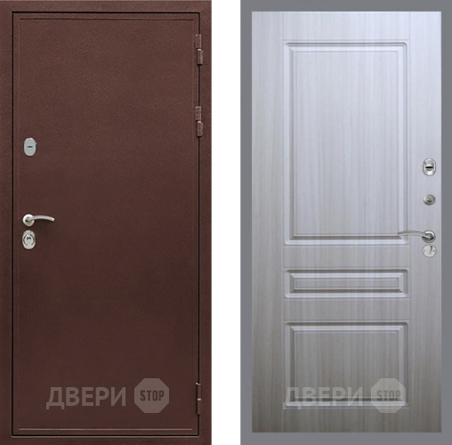 Входная металлическая Дверь Рекс (REX) 5А FL-243 Сандал белый в Дмитрове