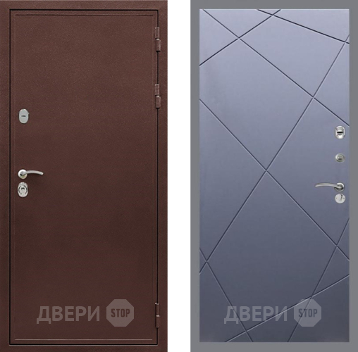 Входная металлическая Дверь Рекс (REX) 5А FL-291 Силк титан в Дмитрове