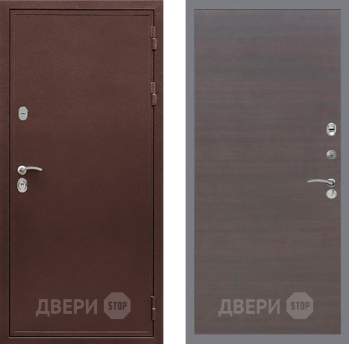 Входная металлическая Дверь Рекс (REX) 5А GL венге поперечный в Дмитрове