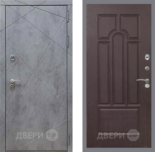 Дверь Рекс (REX) 13 Бетон Темный FL-58 Венге в Дмитрове