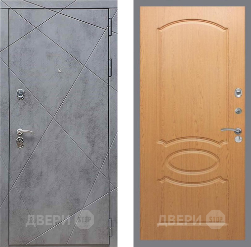 Дверь Рекс (REX) 13 Бетон Темный FL-128 Дуб в Дмитрове