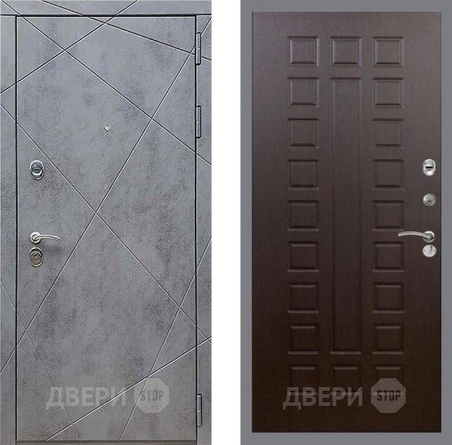 Дверь Рекс (REX) 13 Бетон Темный FL-183 Венге в Дмитрове