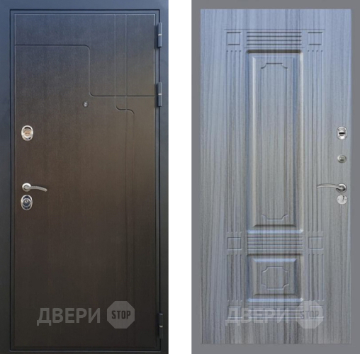 Входная металлическая Дверь Рекс (REX) Премиум-246 FL-2 Сандал грей в Дмитрове