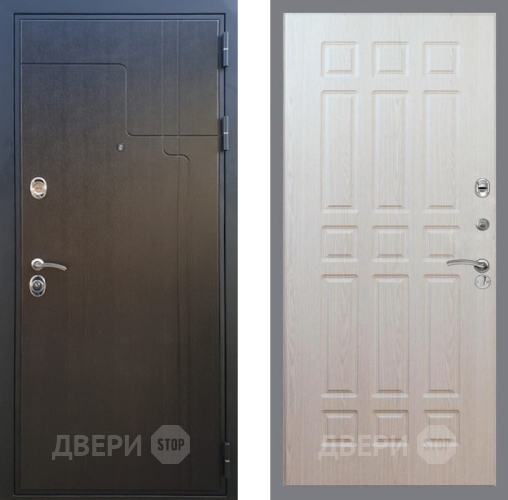 Входная металлическая Дверь Рекс (REX) Премиум-246 FL-33 Беленый дуб в Дмитрове