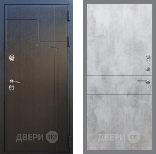 Входная металлическая Дверь Рекс (REX) Премиум-246 FL-290 Бетон светлый в Дмитрове