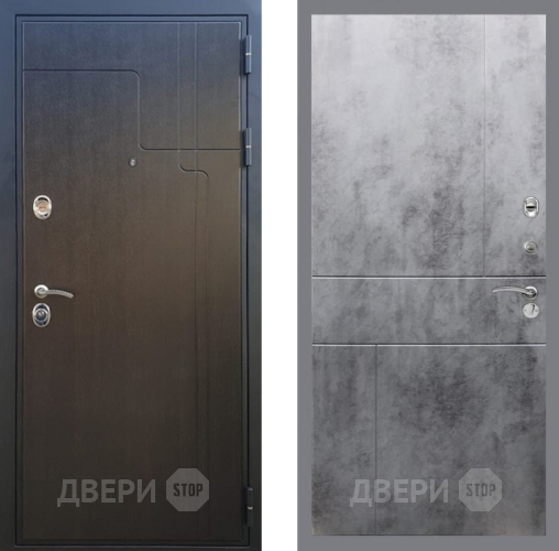 Входная металлическая Дверь Рекс (REX) Премиум-246 FL-290 Бетон темный в Дмитрове