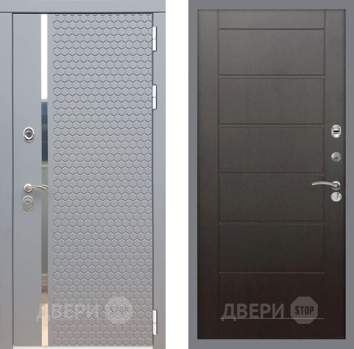 Входная металлическая Дверь Рекс (REX) 24 Сити Венге в Дмитрове