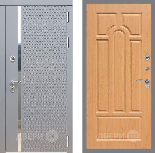 Входная металлическая Дверь Рекс (REX) 24 FL-58 Дуб в Дмитрове