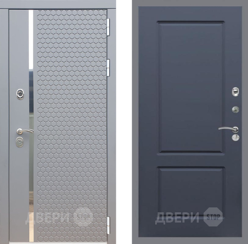 Входная металлическая Дверь Рекс (REX) 24 FL-117 Силк титан в Дмитрове
