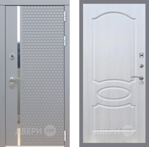 Входная металлическая Дверь Рекс (REX) 24 FL-128 Лиственница беж в Дмитрове