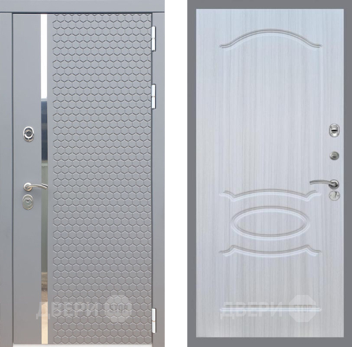 Входная металлическая Дверь Рекс (REX) 24 FL-128 Сандал белый в Дмитрове