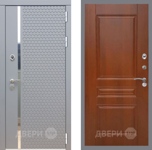 Входная металлическая Дверь Рекс (REX) 24 FL-243 Итальянский орех в Дмитрове