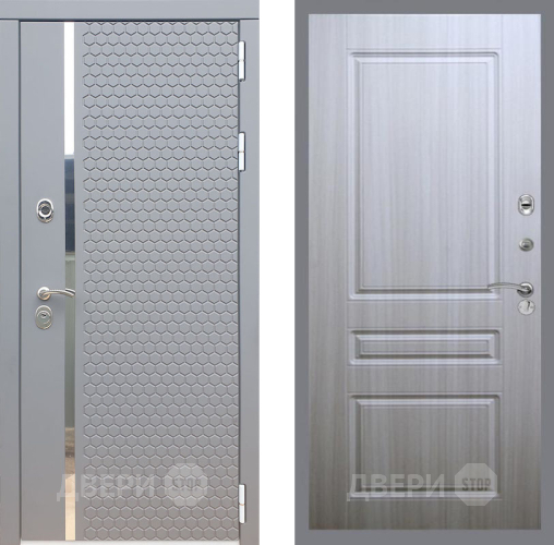 Входная металлическая Дверь Рекс (REX) 24 FL-243 Сандал белый в Дмитрове